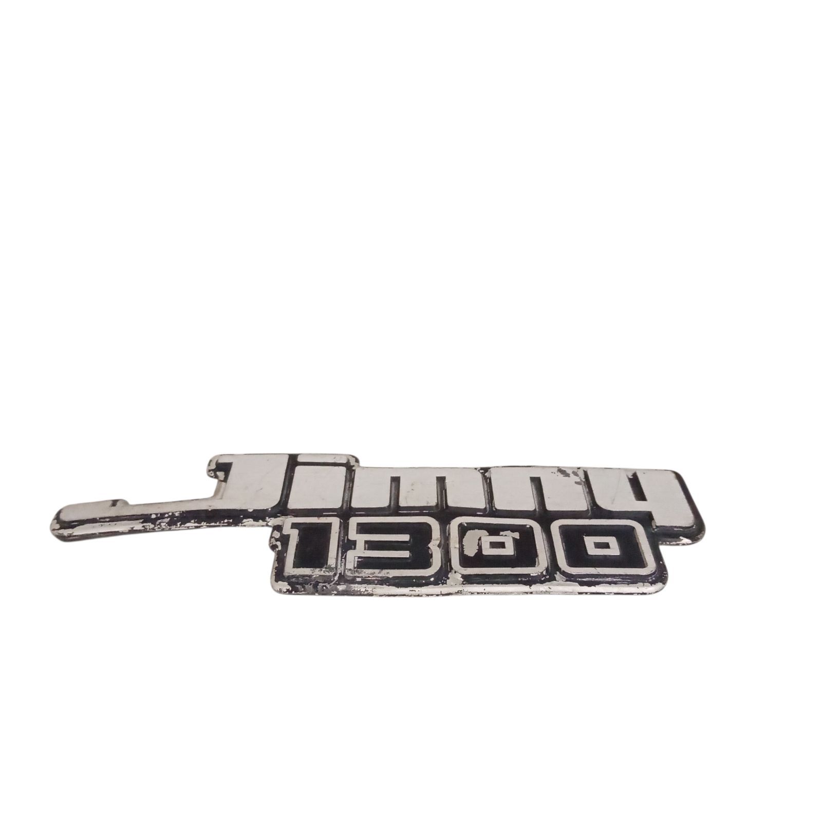 X10361 エンブレム Jimny ジムニー Jimny1300 5SPEED シルバー 金属製 