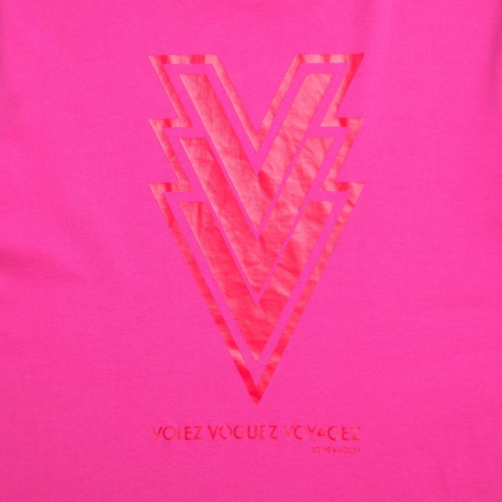 □美品□LOUIS VUITTON ルイ・ヴィトン VOLEZ VOGUEZ VOYAGEZ 半袖T  