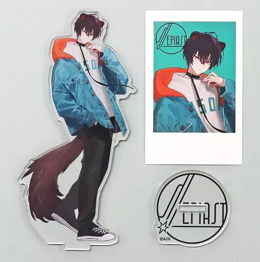 中古】グッズセット 澪-Mio-(戌亥とこ) アクリルスタンド＆チェキ風