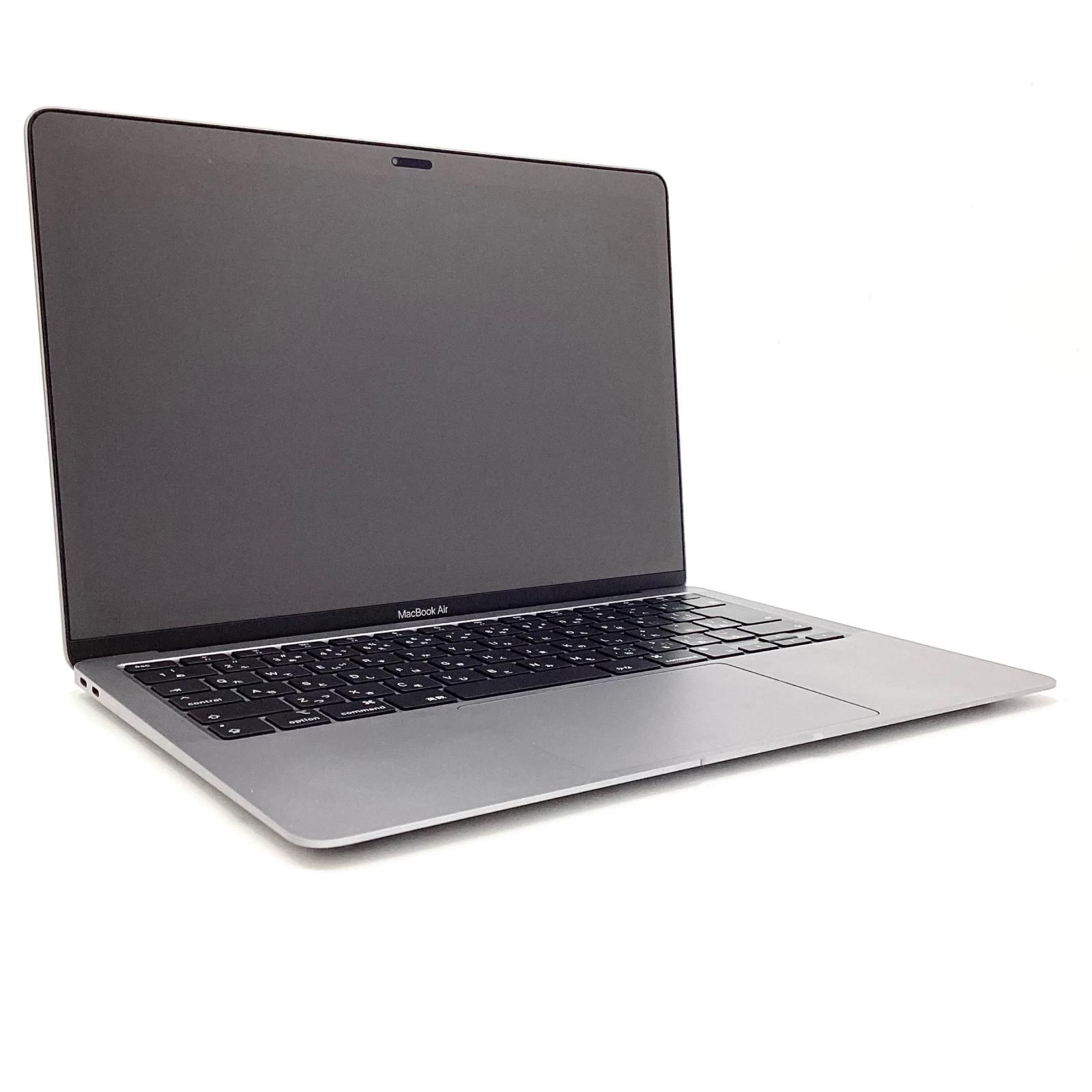 Apple MacBook Air 2020 Apple M1 16GB M.2 SSD 256GB スペースグレイ 93 動作 済 全額返金保証 最速発送