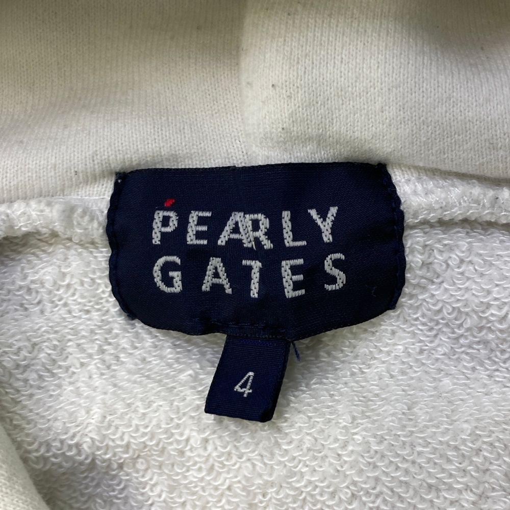 サイズ：4 PEARLY GATES パーリーゲイツ  スウェット トレーナー  ネイビー系 [240101495082] ゴルフウェア メンズ ストスト サイズ：4 PEARLY GATES パーリーゲイツ スウェット トレーナー