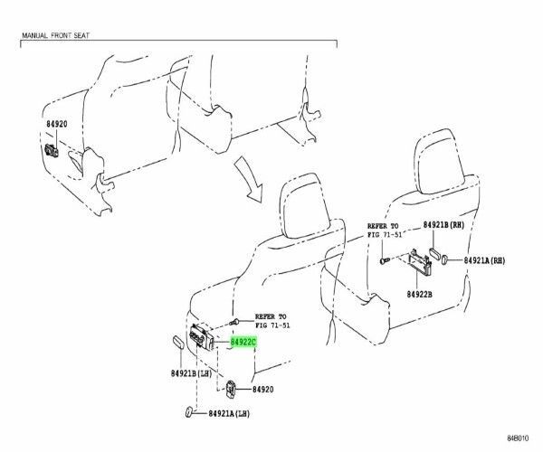 トヨタ 純正 ミライ フロントパワーシート スイッチ Switch Front Power Seat TOYOTA LEXUS Genuine JDM OEM メーカー純正品 未使用