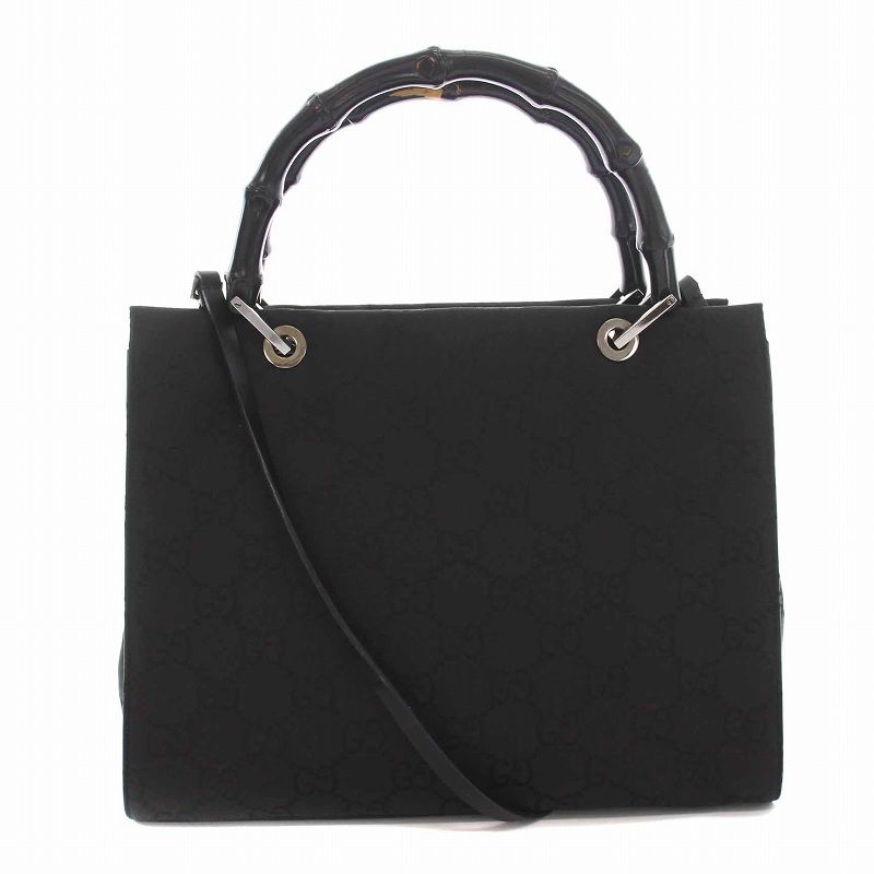 グッチ GUCCI バンブー トートバッグ ショルダーバッグ 2WAY GG柄