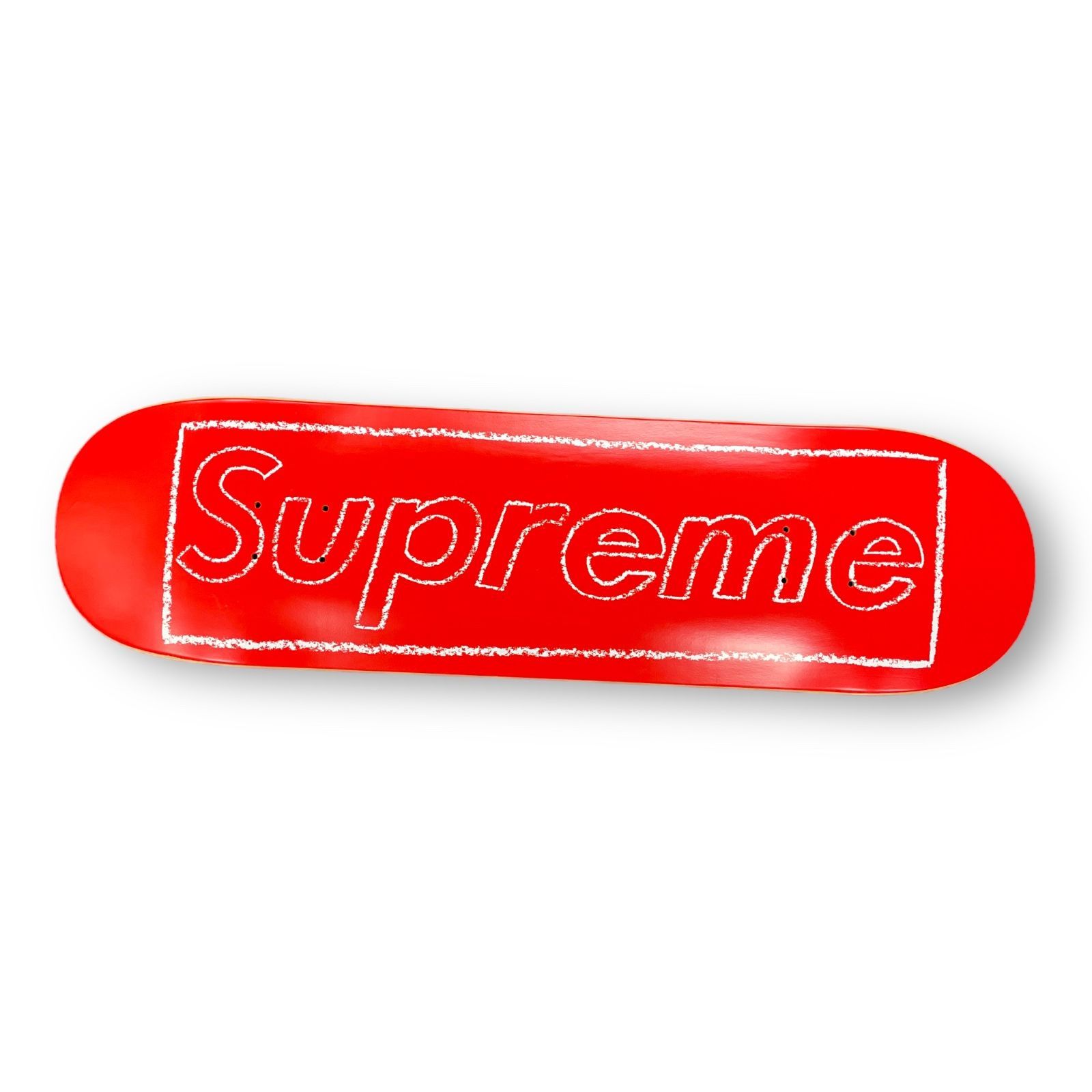 SUPREME ×KAWS 21SS Chalk Logo Skateboard