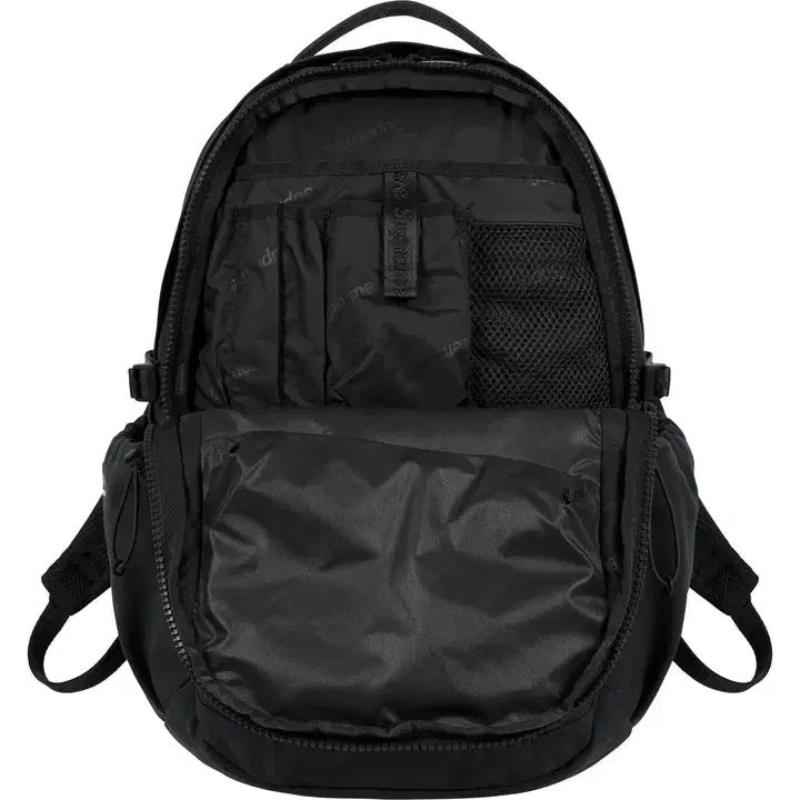Supreme ブラック リュック CORDURA SS25 week1 Supreme ブラック