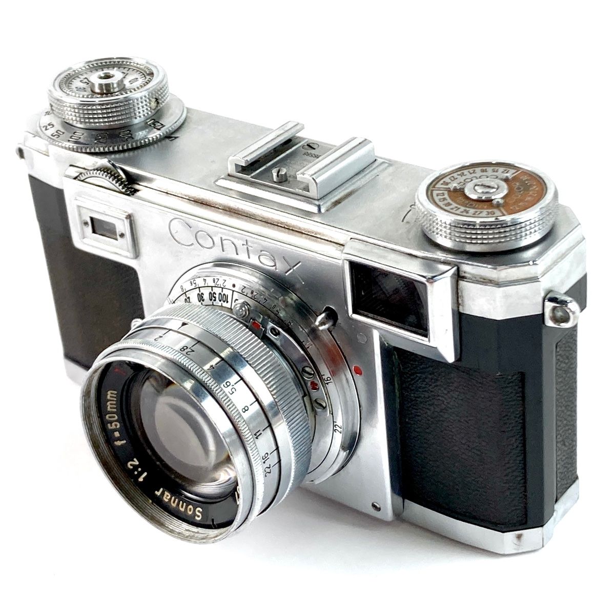 在庫一掃】 ツァイス・イコン Zeiss Ikon Contax IIa + 50mm F2 在庫一掃】 ツァイス・イコン Zeiss Ikon Contax IIa + 50mm F2
