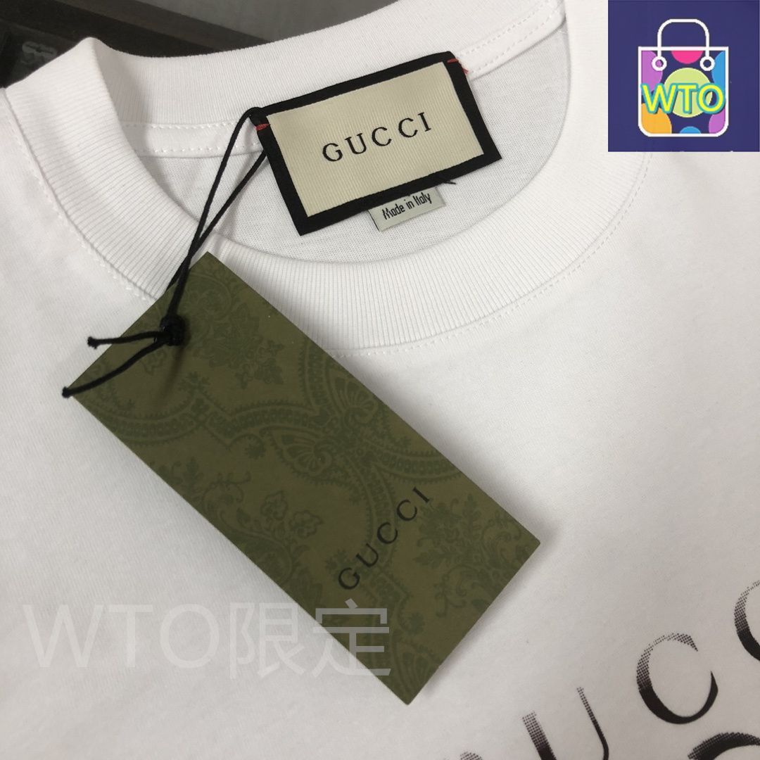 【関税＆送料込み】Gucci T-Shirt 本日限定特価】GUCCI クルーネックTシャツ - 高品質コットンで