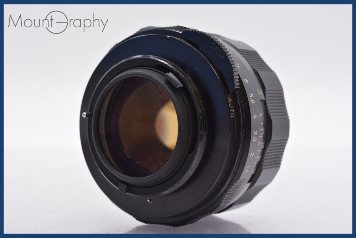  ペンタックス PENTAX Super-Multi-Coated TAKUMAR 50 mm F 1.4 前後キャップ-レンズフィルター付 同梱可 mj 4904 その他 カメラ