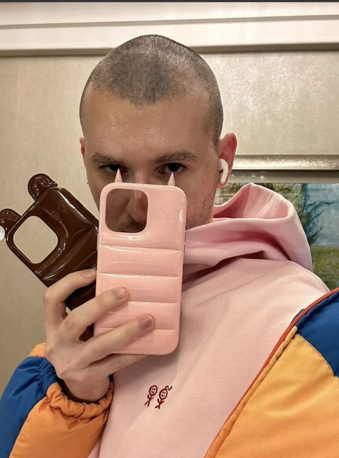 iPhone16proケース 小悪魔 UrbanSophistication ピンク iphone15ケース iphone14proケース ins 人気 iphone13ケース 多機種対応