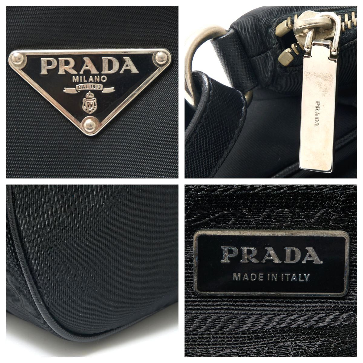 ワンショルダーBAG ナイロン×サフィアーノレザー