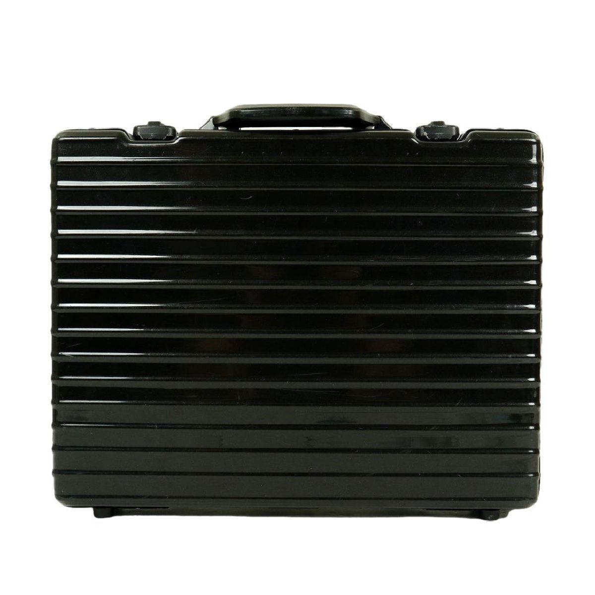S3580 ナンバーロック付 RIMOWA リモワ アタッシュケース バッグ ブラック