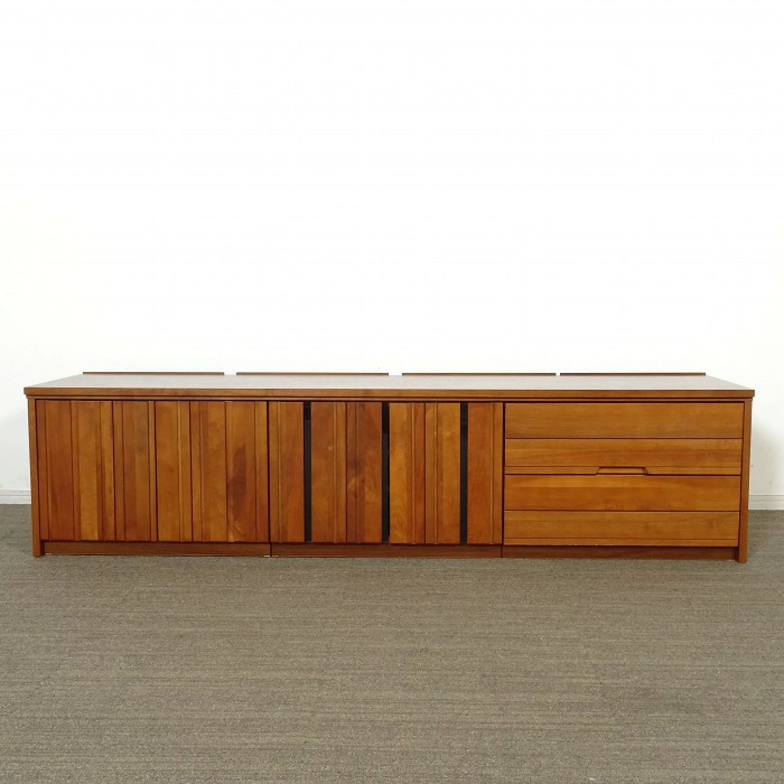 ◾︎SELUNO◾︎ karimoku カリモク家具 QT91 ユニットボード テレビボード ウォールナット材 35万 v743