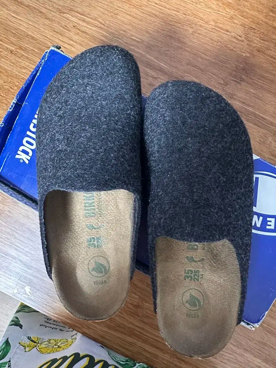 BIRKENSTOCK ビルケンシュトック アムステルダム 225mm 収納 ウールフェルド