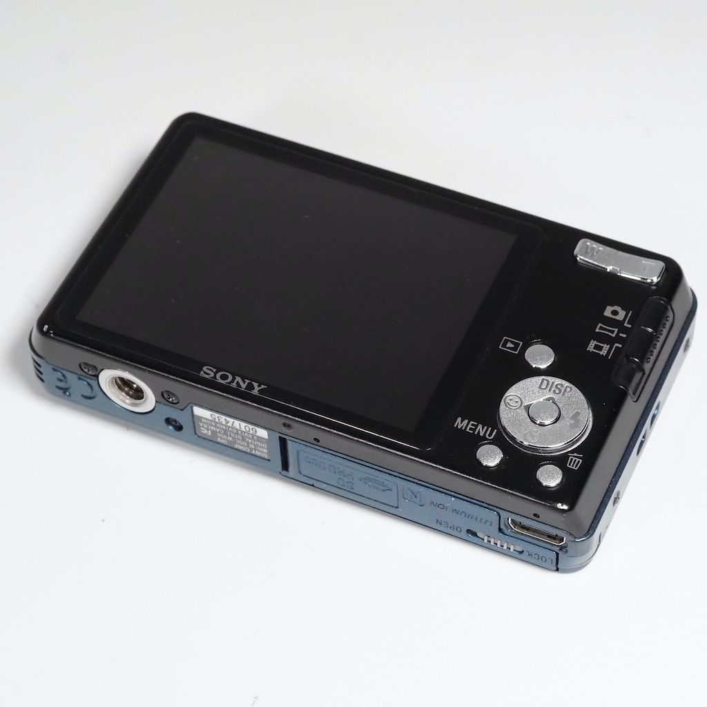 SONY ソニー Cyber-shot DSC-W350 ブルー デジタルカメラ コンデジ