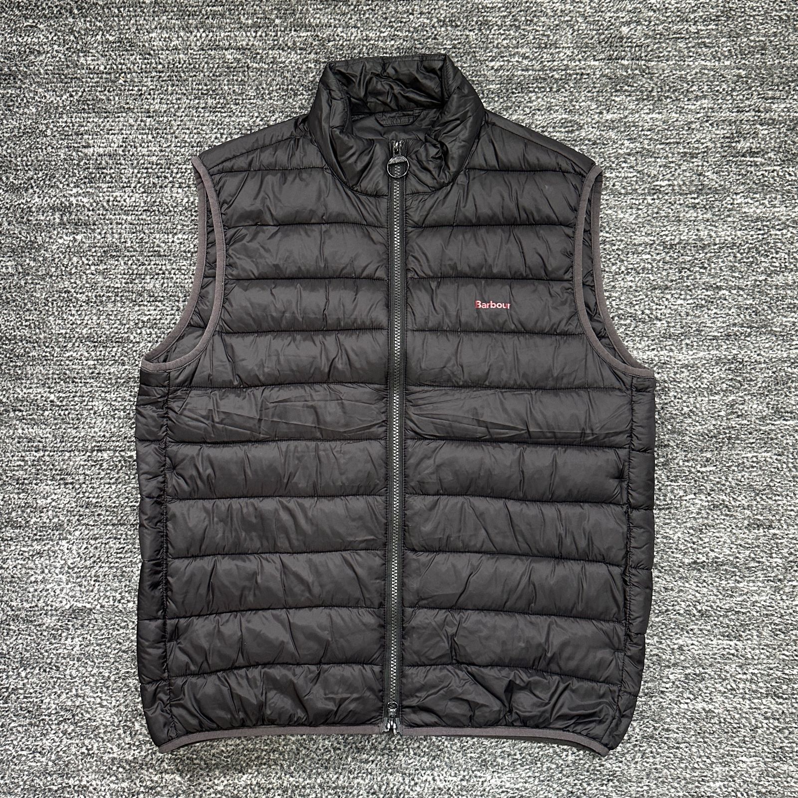 Barbour FIBREDOWN ベスト L ダウン ブラック