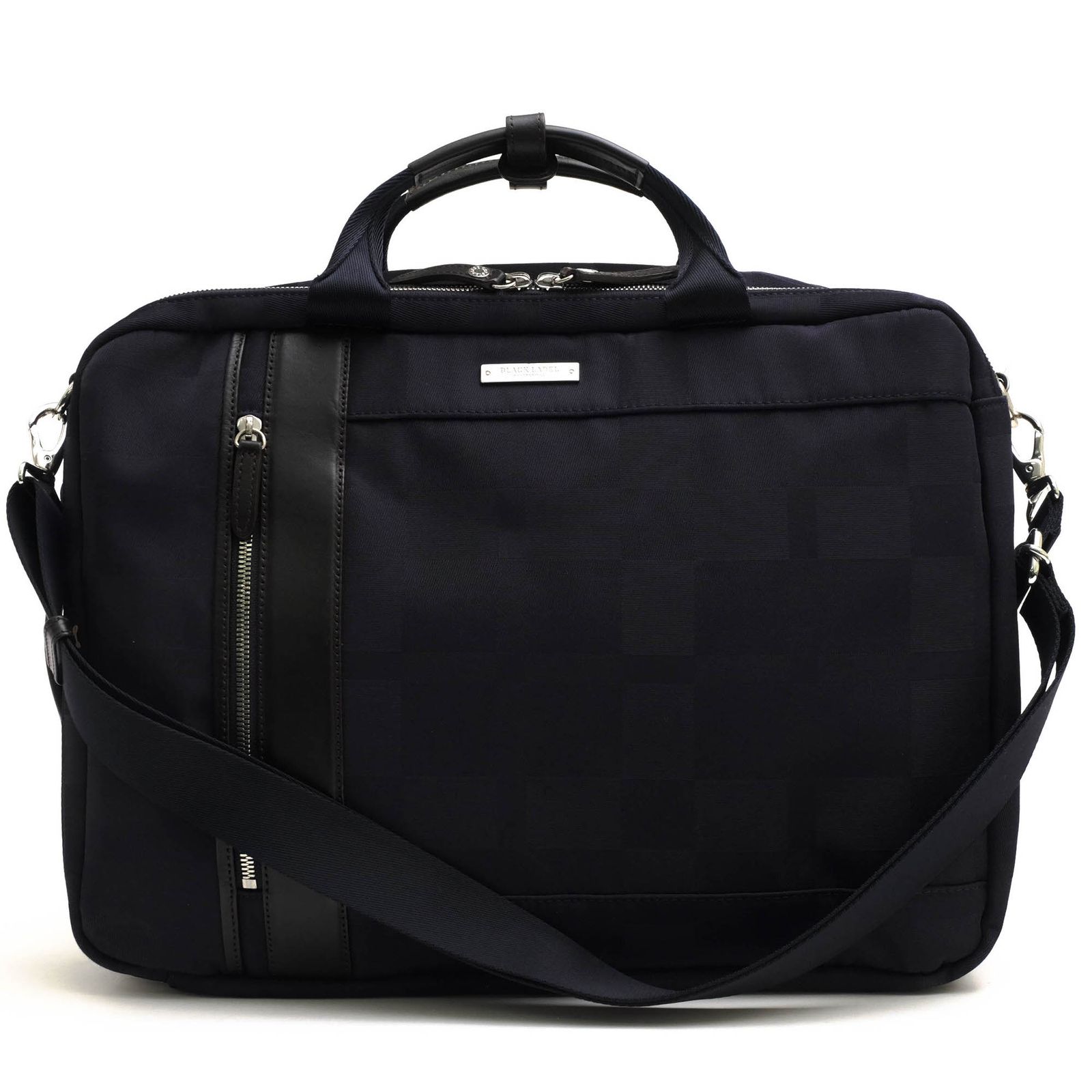 ブラックレーベル・クレストブリッジ／BLACK LABEL CRESTBRIDGE ビジネスバッグ ブリーフケース メンズ レザー 革 ポリエステル  51117411 シャドークレストブリッジチェック マルチブリーフ クレス