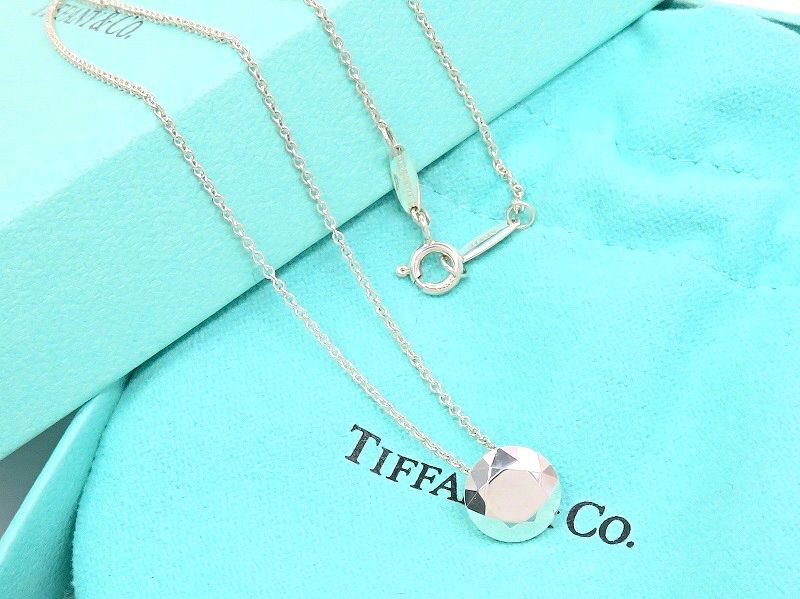 TIFFANY&Co ティファニー Ag925 ネックレス ファセット カット - メルカリ