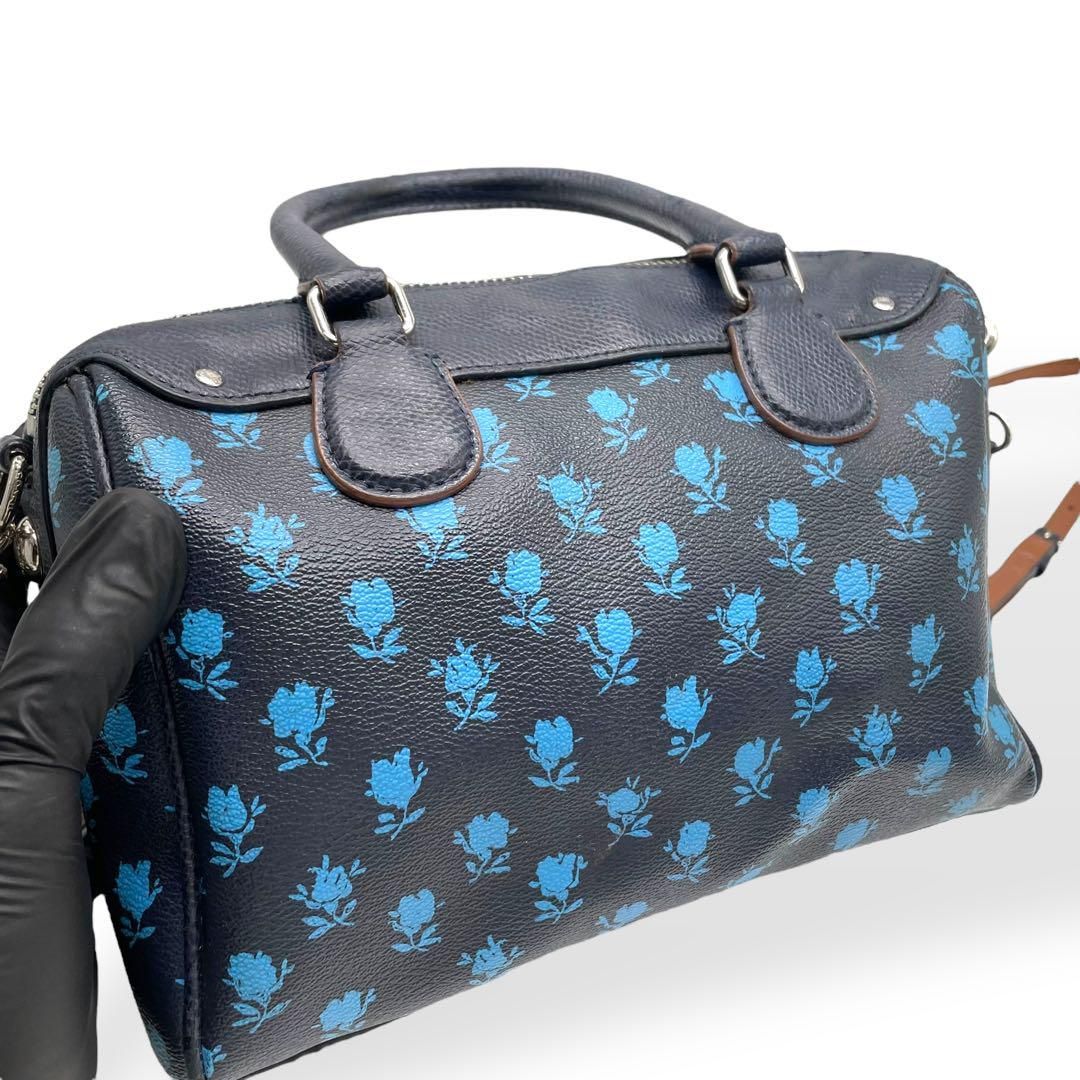 coach ハンドバッグ 美品 良品 COACH F38160 2WAY フラワーモチーフ ハンドバッグ - メルカリ