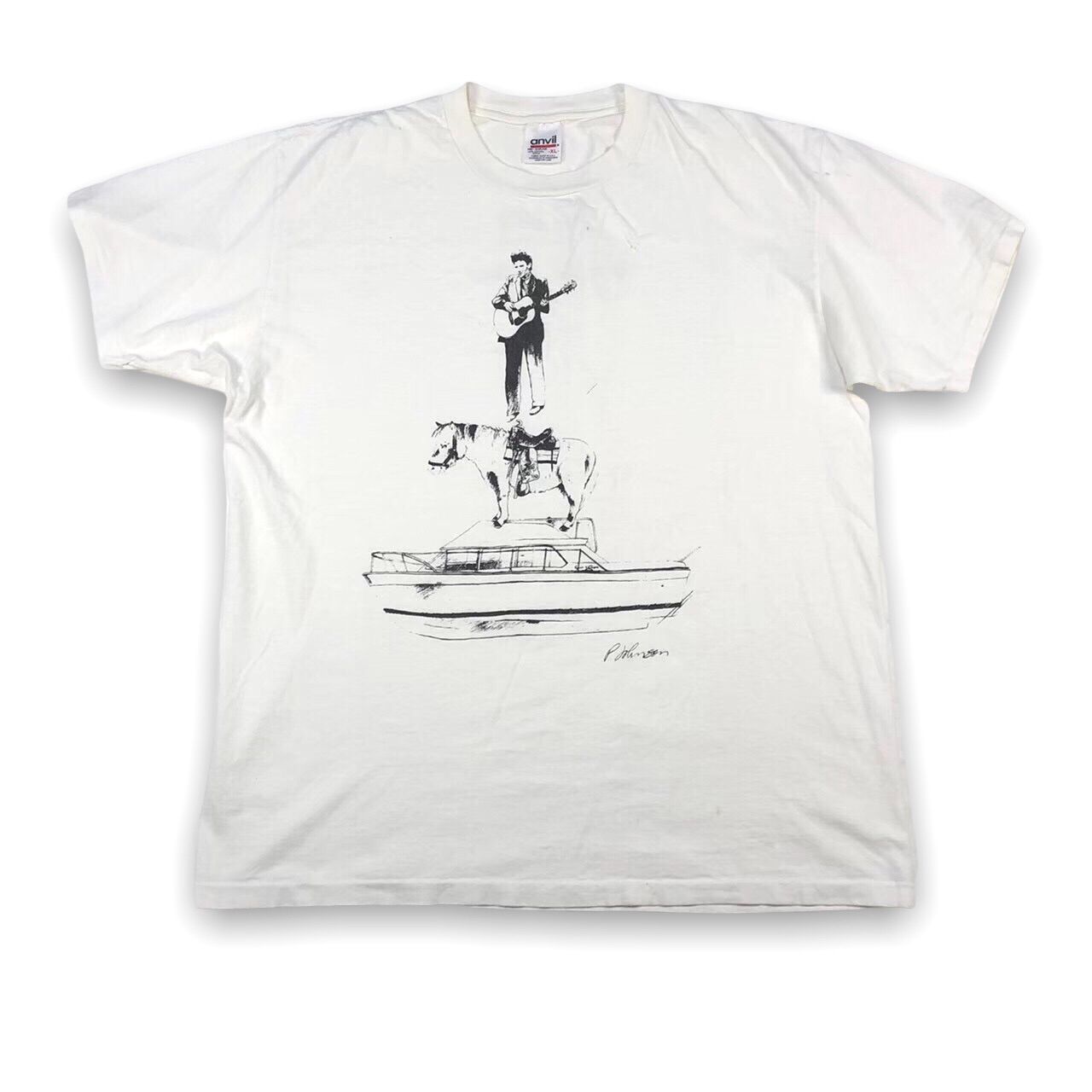 90s anvil アートTシャツ グラフィックTシャツ - Tシャツ/カットソー
