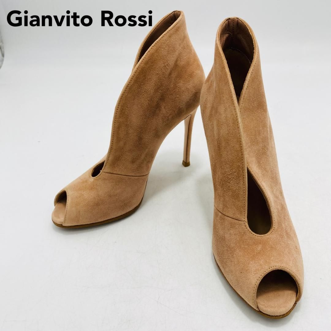 Gianvito Rossi ブーティー VAMPスウェードパンプス 36