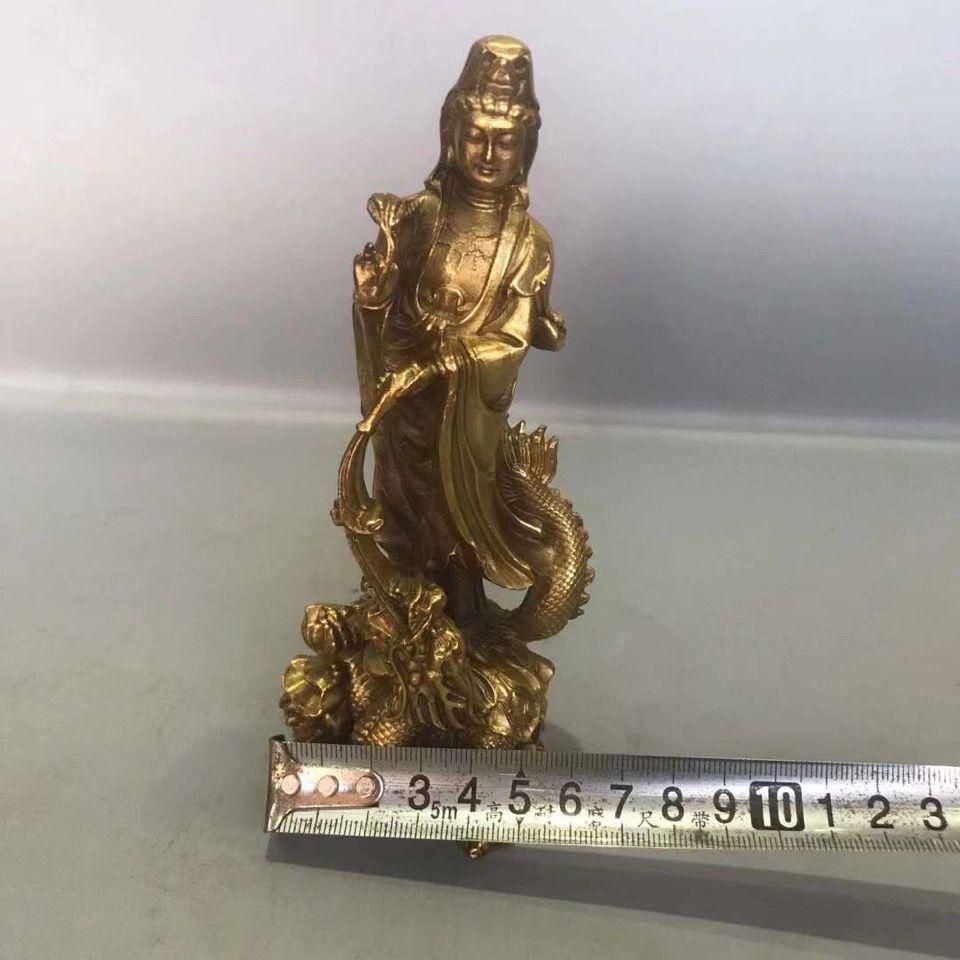 仏教美術 仏像 観音仏像 小仏像 銅製 銅器 - メルカリ