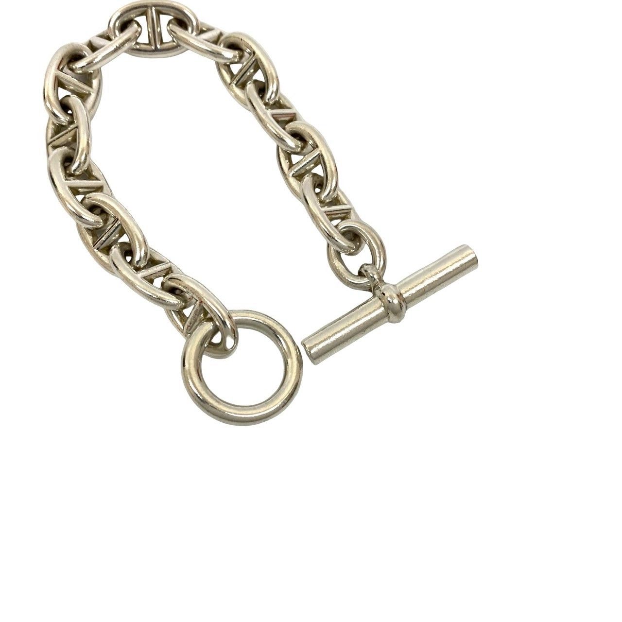 シェーヌダンクル アンクルチェーン ブレスレット TGM12コマ エルメス