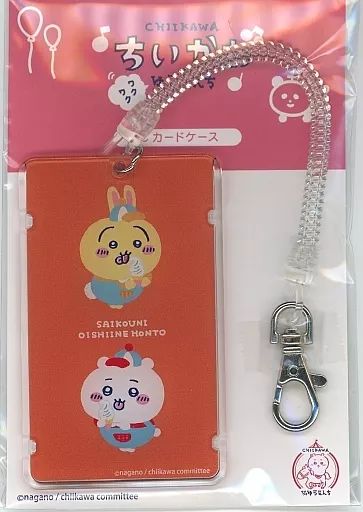 春のコレクション ちいかわ＆うさぎ 中古】雑貨 ICカードケース 「ちいかわ OR その他