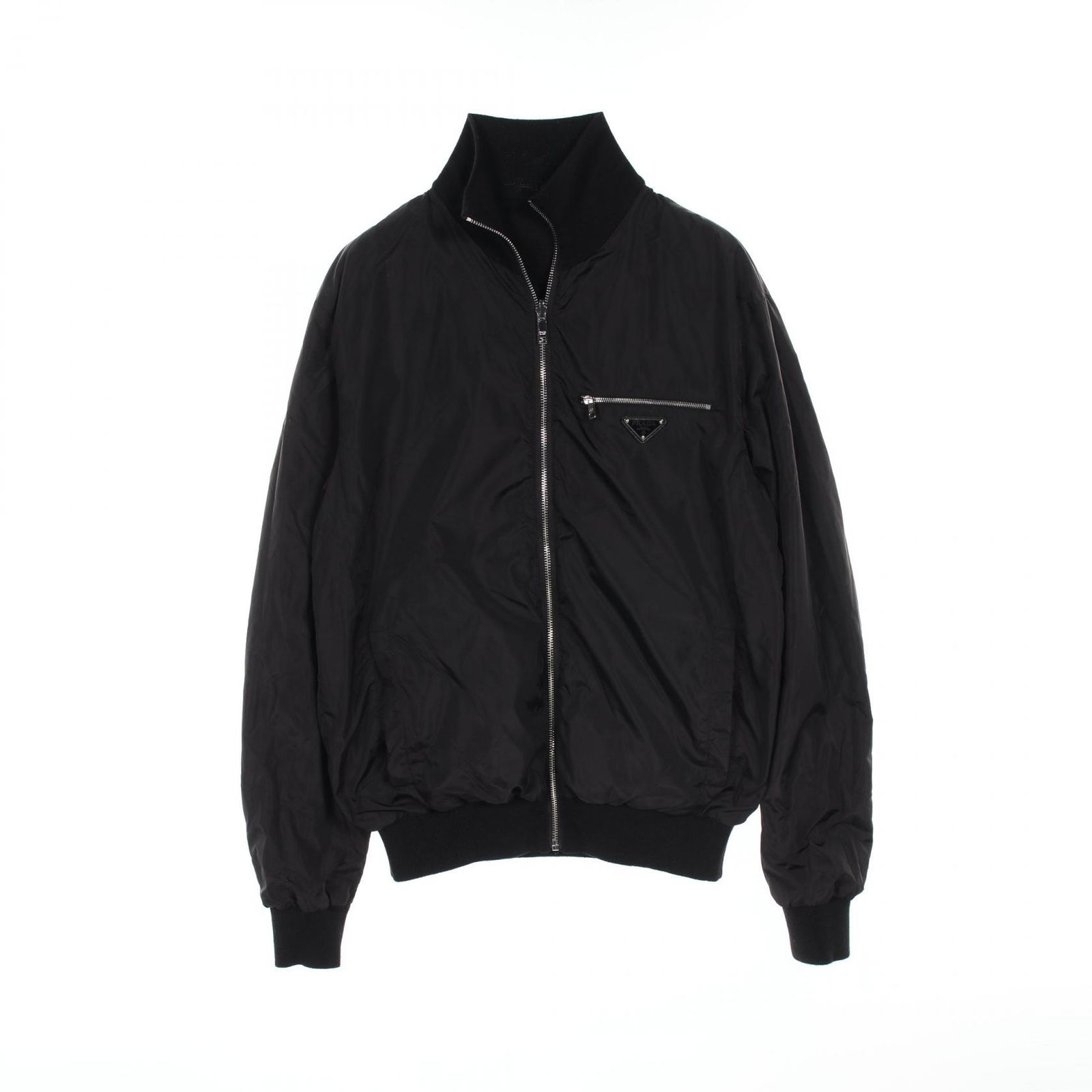 プラダ PRADA ブルゾン ウール × Re-Nylon リバーシブル