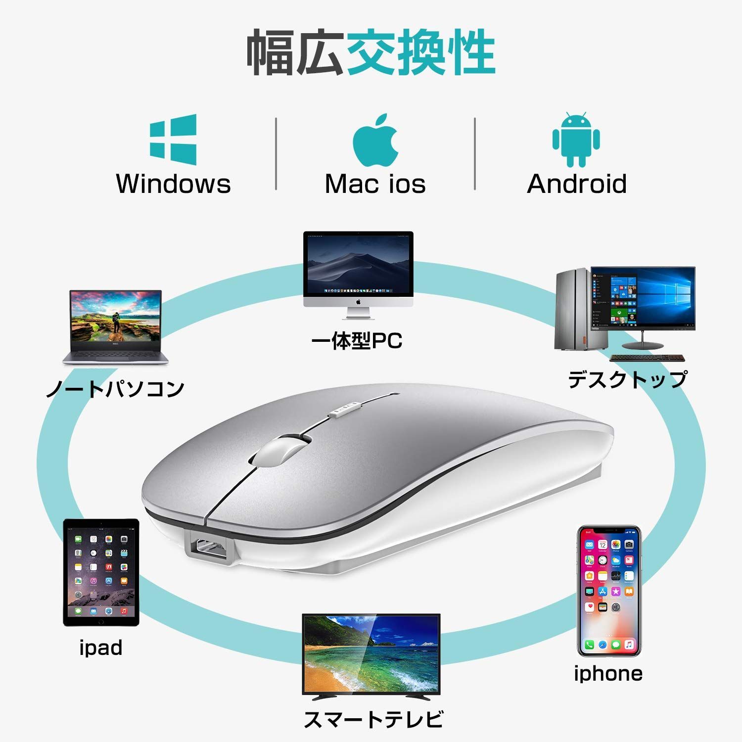 本店は 【美品】マウス 薄型ノートパソコン グレー シルバー ノートPC