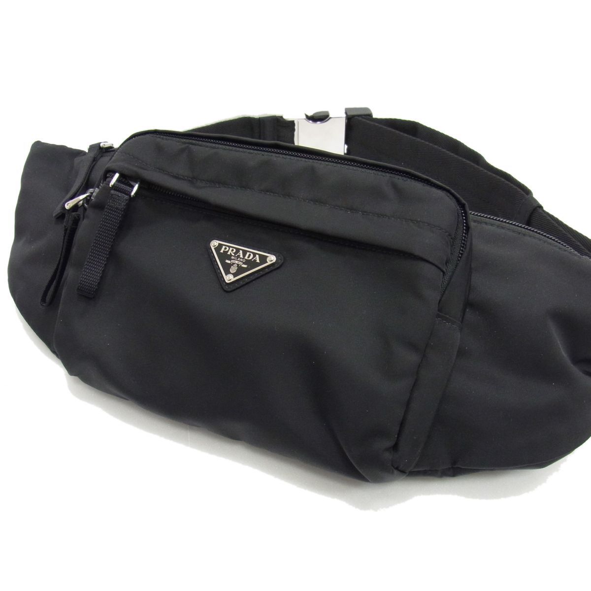 PRADA ボディバッグ 2VL005 ブラック PRADA - プラダ PRADA ボディバッグ ウエストバッグ ナイロン