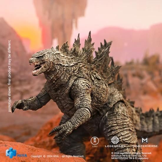 HIYAtoys GODZILLA x KONG 新たなる帝国 カスタムゴジラ Hiya Toys Exquisite Basic シリーズ：『ゴジラxコング 新たなる