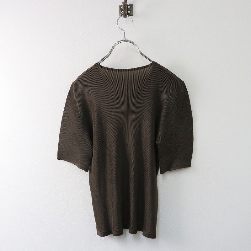 プリーツプリーズ トップス ISSEY MIYAKE Pleats Please Sleeveless Top Indigo Blue Size 3