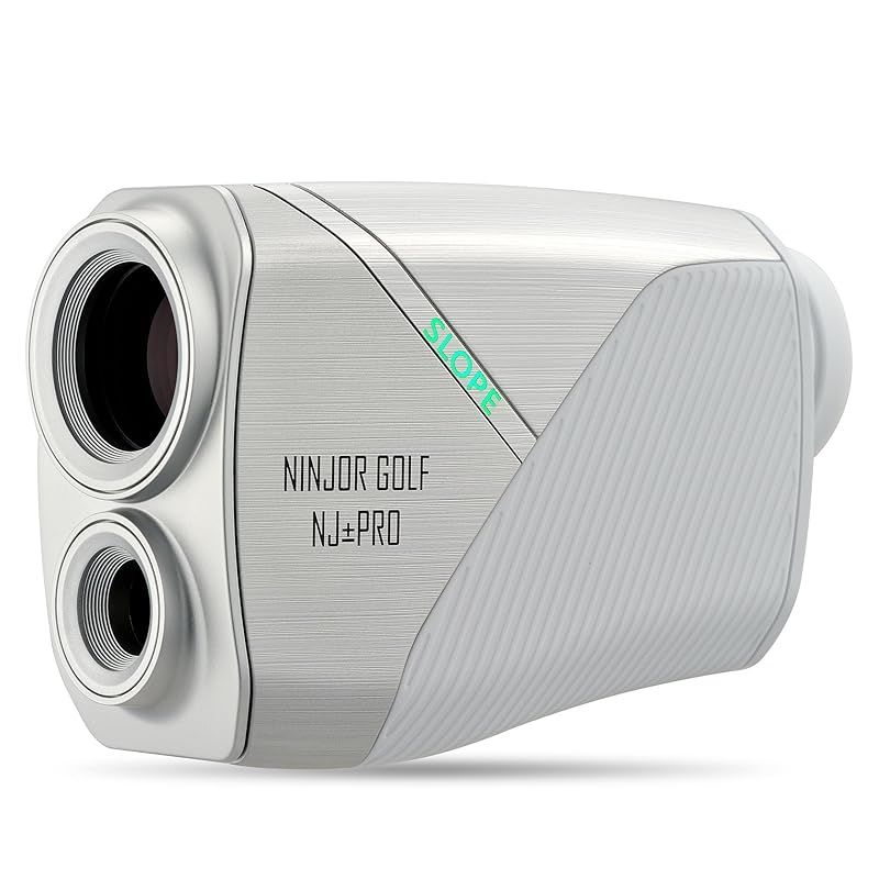 NINJOR GOLF NJ± シリーズ ゴルフ距離計 コンパクトサイズ ±PRO シルバー