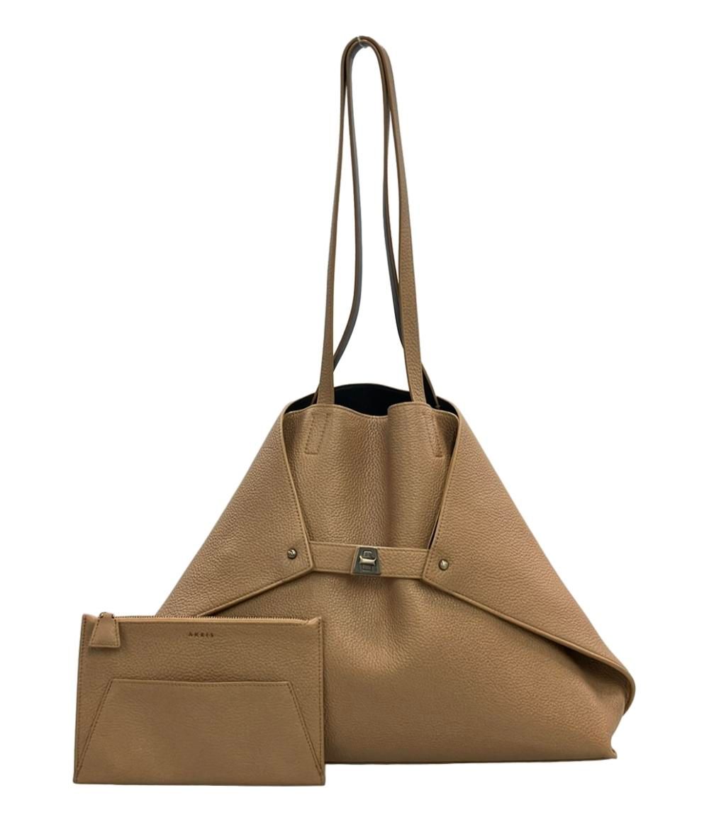 美品 アクリス トートバッグ レザー レディース AKRIS - メルカリ