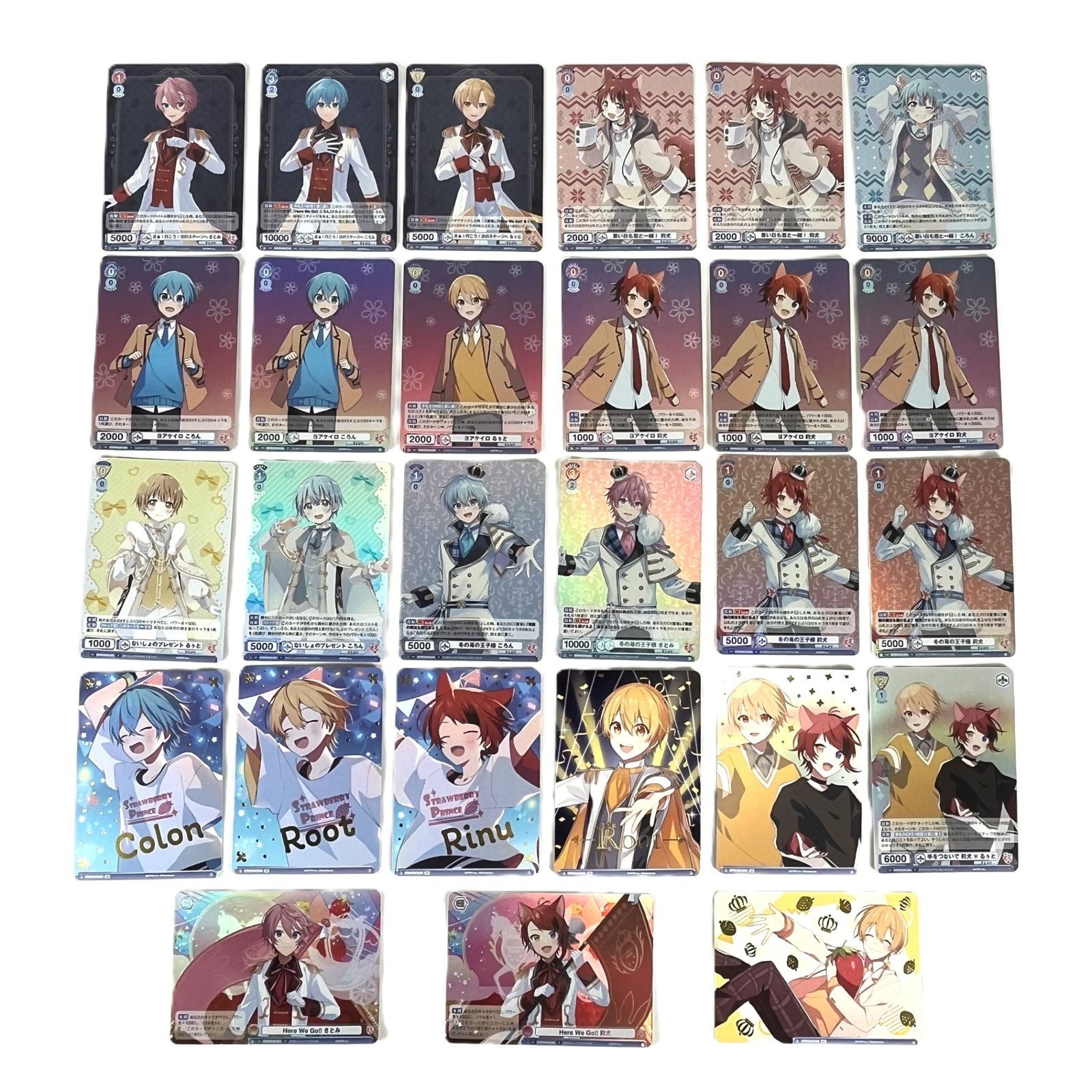 すとぷり ヴァイスシュヴァルツ まとめ売り ヴァイスシュヴァルツブラウ すとぷり 27枚セット まとめ売り