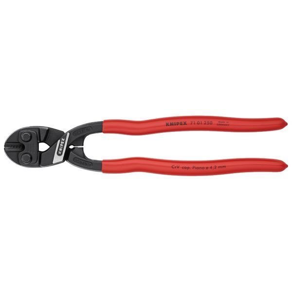 KNIPEX クニペックス 小型クリッパー プラスチックコーティング 全長250mm 7101-250