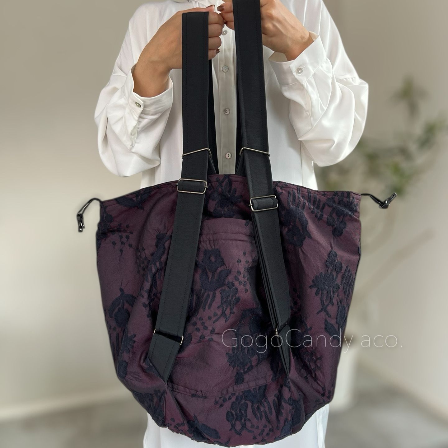 おもちリュック ふっくらフラワー