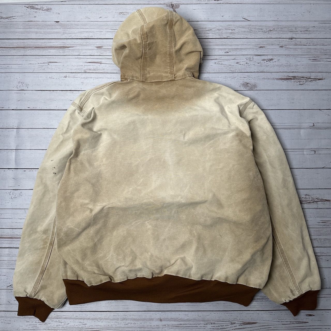 USA製 Carhartt 鬼フェード duck active jacket カーハート ダック地 