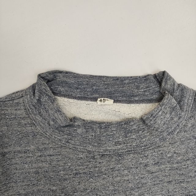 45rpm 裏毛のデッキプリント パフスウェット 45R⁄45rpm 裏毛のデッキ