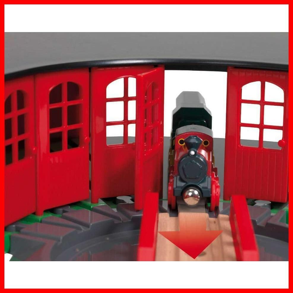 BRIO 大型車庫 33736 Amazon.com: BRIO World - 33736 Grand Roundhouse - Ultimate Train
