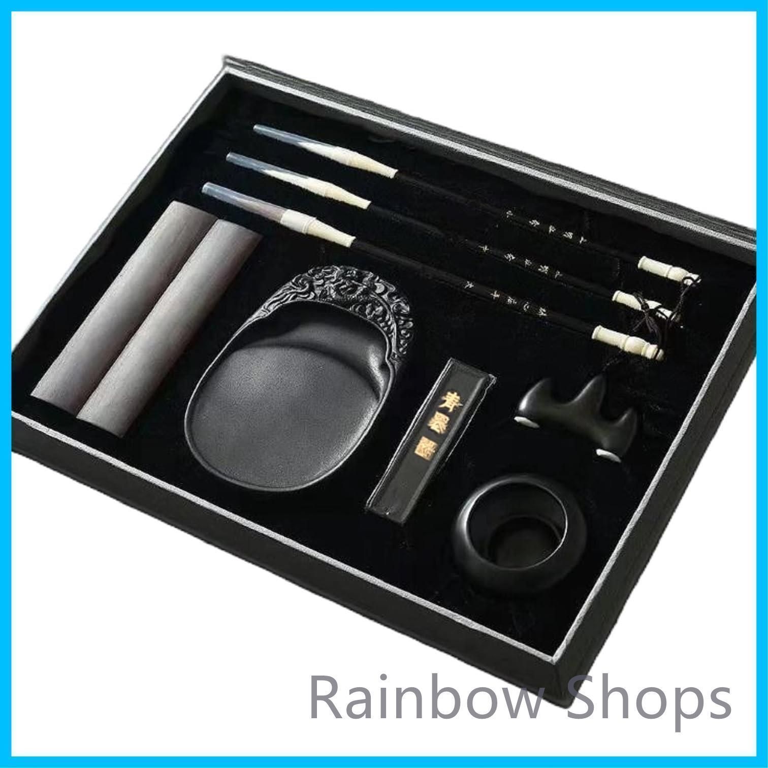 中国 玉石翡翠彫刻 蝙蝠刻 硯屏 時代箱付 U R6053 i-img640x640- 中国