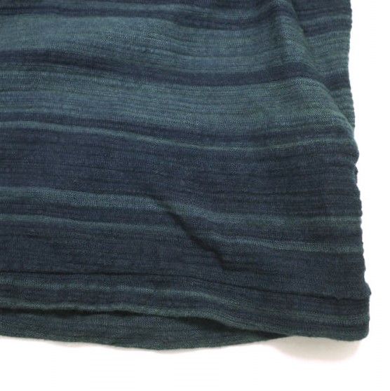 RRL ダブルアールエル インディゴストライプポケットTシャツ