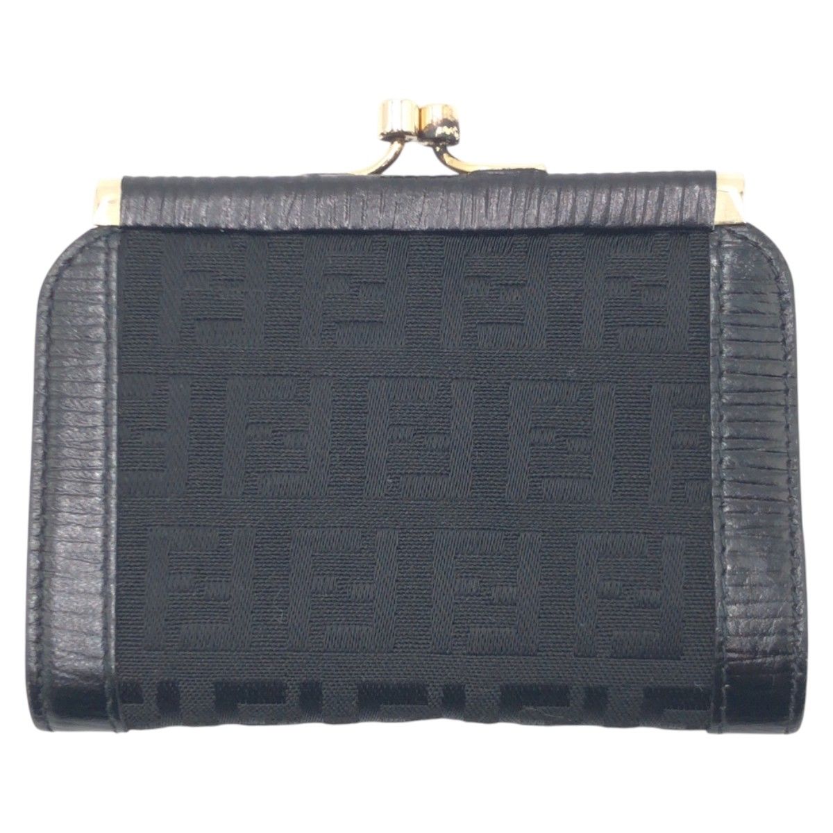 高い信頼 厚い信頼 ヴィンテージ フェンディ FENDI 美品 ズッカ 黒 ブラック 小物