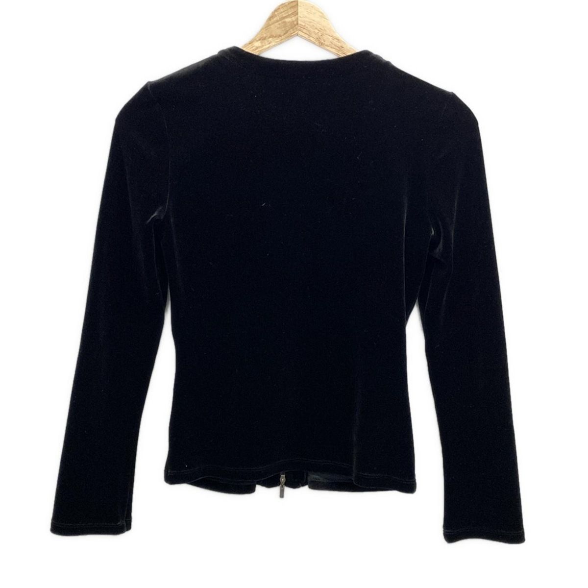 フォクシー　【初春SALE♪】　ベロア　トップス　黒　サイズ38 フォクシー （NY）新春SALE ♪ ベロア トップス サイズ38 黒