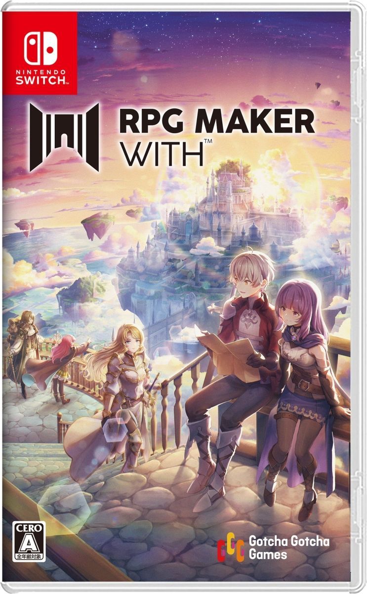 在庫あり【新品】【NS】RPG MAKER WITH★【初回限定】追加コンテンツ（DLC）「RPGツクールMVモンスターセット」チラシ同梱★【ネコポス送料無料】