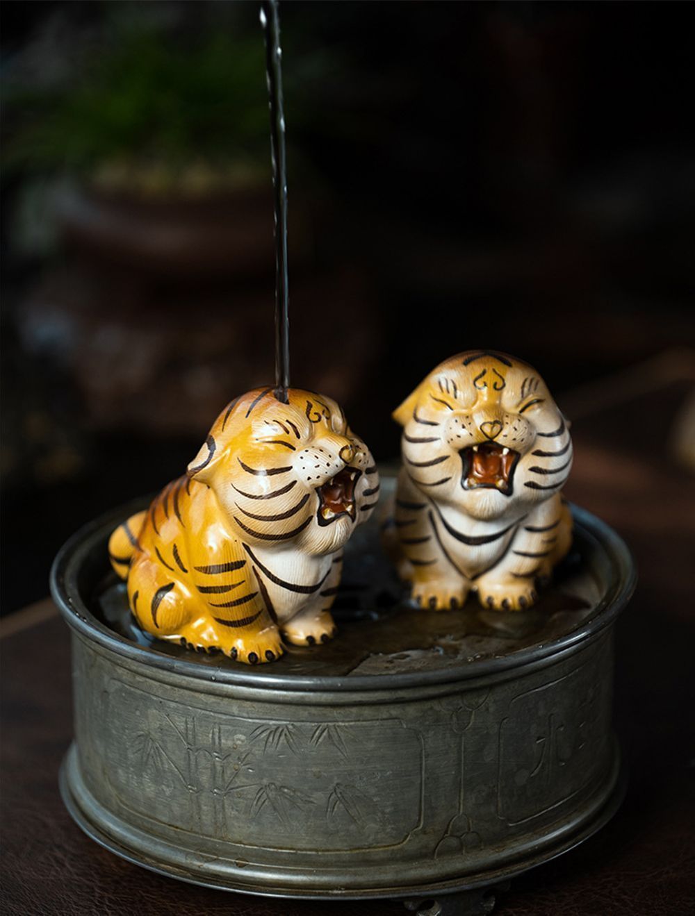 「Daum」 Tiger 虎の置物 Daum」 Tiger 虎の置物