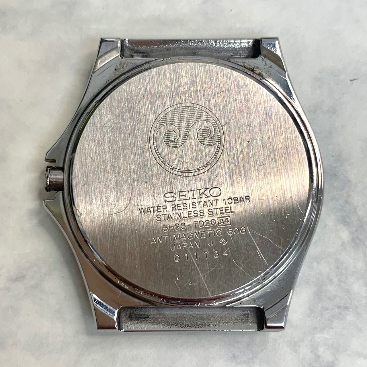 【不稼働ジャンク品⭐️腕時計】 セイコーアンチマグネティック SEIKO ANTIMAGNETIC 60G 5H23-7D20    アナログ/クォーツ　 メンズ （AYA）