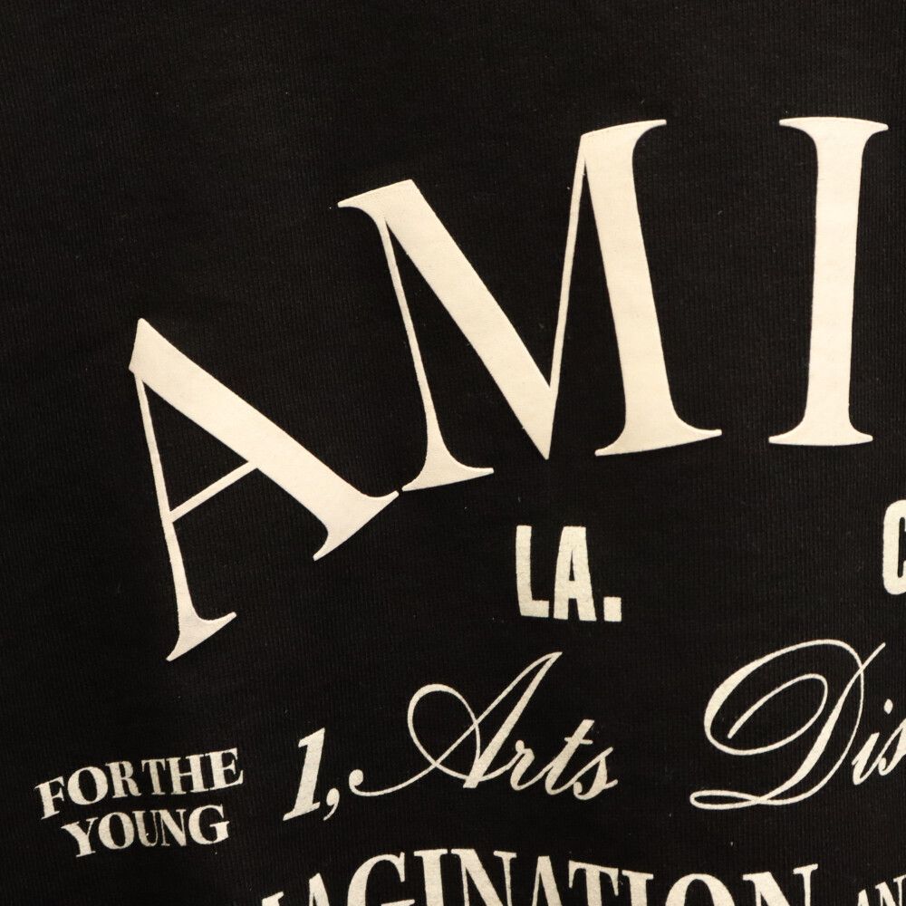 すぐにお届け♪ AMIRI アーツディストリクト クルーネック シアー透かし編みニット プルオーバー（5936KK03
