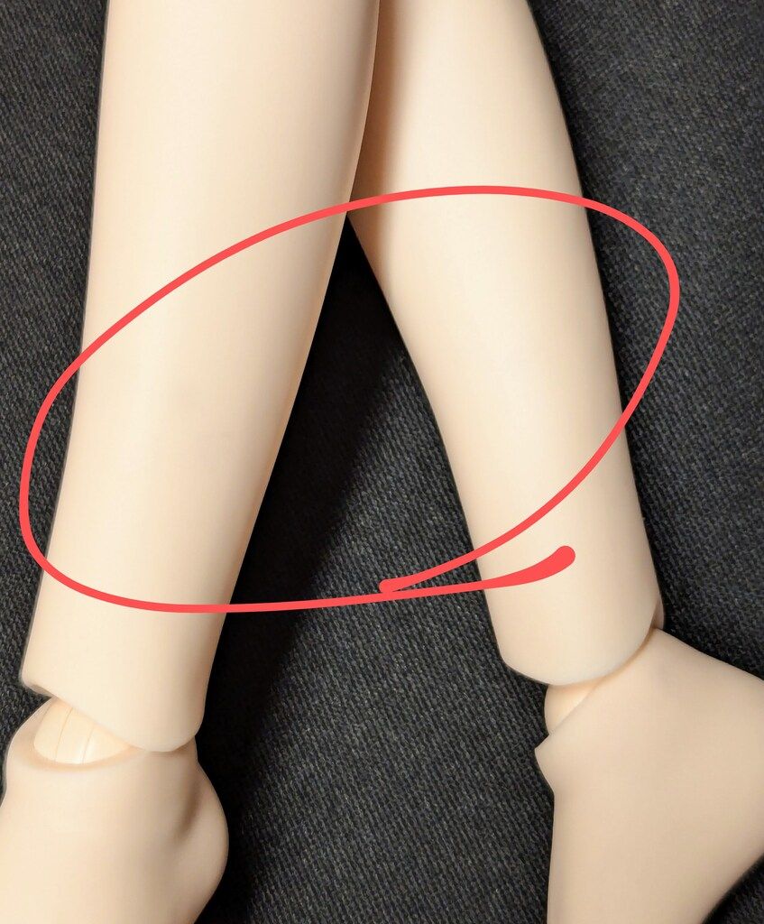 セミホワイト肌