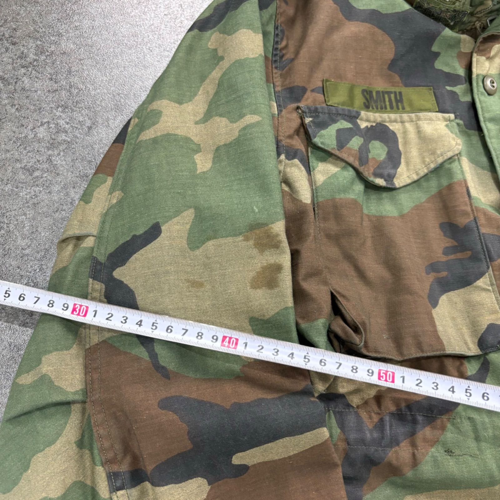 80s 1982年 WINFIELD SERVAL ZIP Military Jacket M-65 US.ARMY